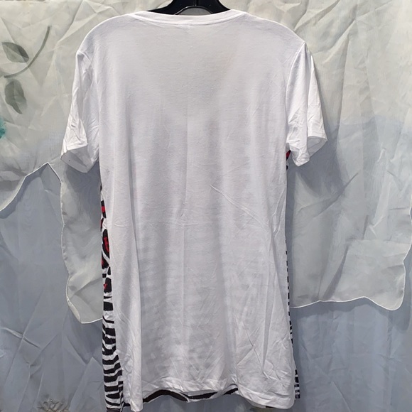 MAC & BELLE POLY/RAYON TEE-SHIRT DRESS SZ L - Picture 7 of 7